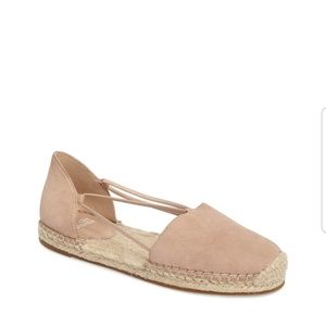 NWOT Eileen Fisher Lee Espadrille Flats Nubuck Up